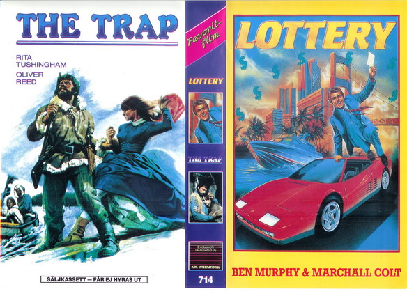 714 LOTTERY + THE TRAP (VHS)