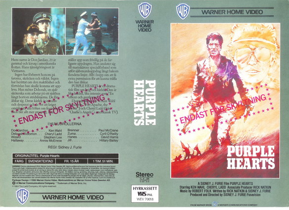 70018 PURPLE HEARTS (VHS)