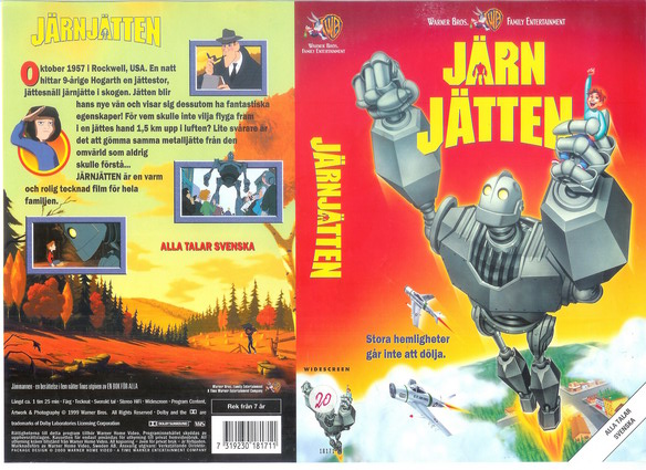 18171 JÄRNJÄTTEN (VHS)