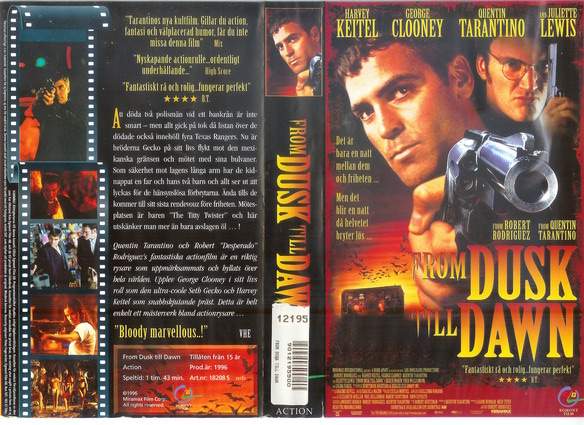 18208 FROM DUSK TILL DAWN (VHS)