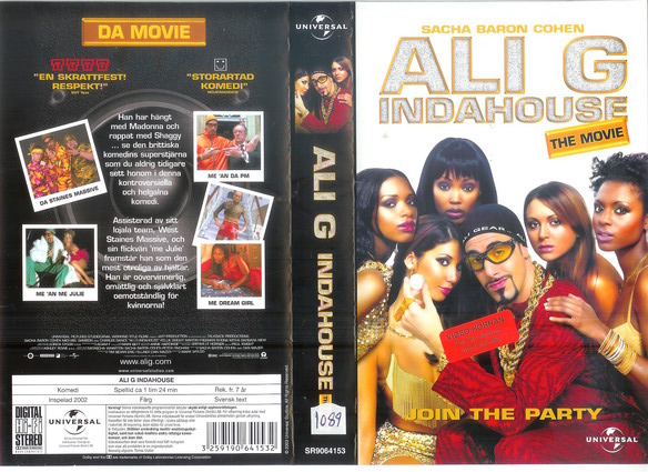ALI G INDAHOUSE (VHS)