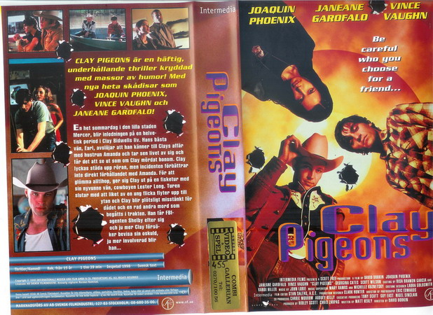 CLAY PIGEONS (VHS)