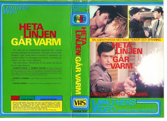 136-HETA LINJEN GÅR VARM (VHS)