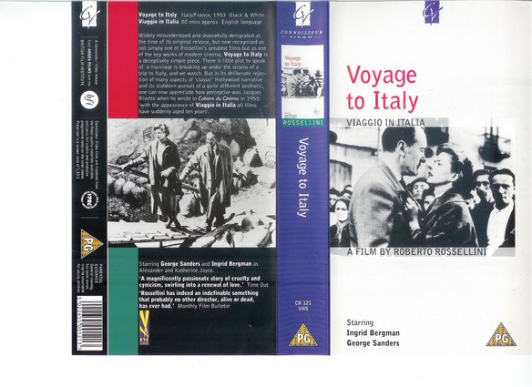 VOYAGE TO ITALY (UK VHS)