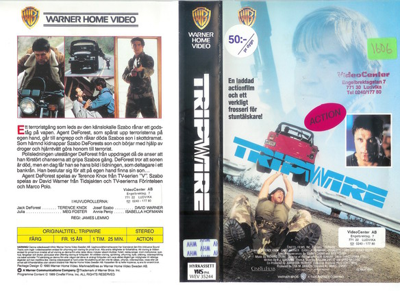 35244 TRIPWIRE (VHS)