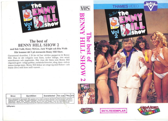 Best of the Benny Hill Show 2 (Vhs-Omslag)