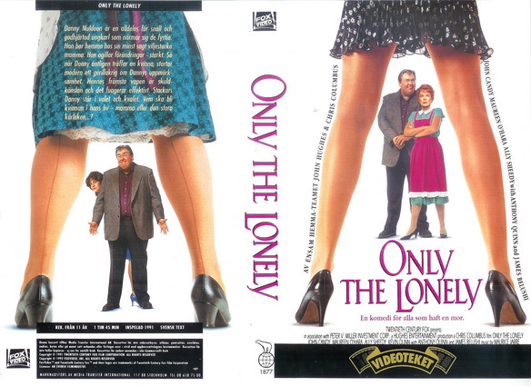 ONLY THE LONELY  (Vhs-Omslag)