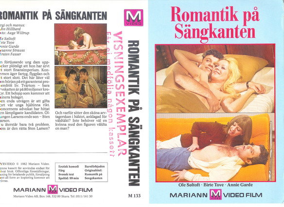M133 Romantik På Sängkanten (VHS)