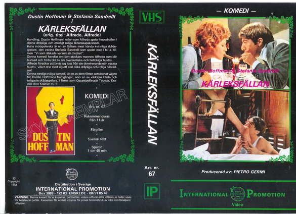 67 Kärleksfällan (VHS)
