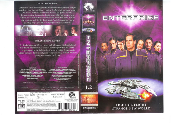 STAR TREK ENTERPRISE Vol 1.2 (VHS)