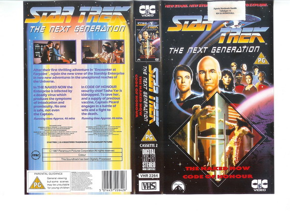 STAR TREK TNG Vol 02 (VHS)(UK IMPORT)