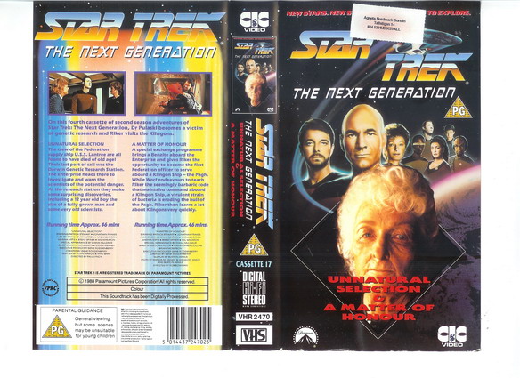 STAR TREK TNG Vol 17 (VHS)(UK-IMPORT)