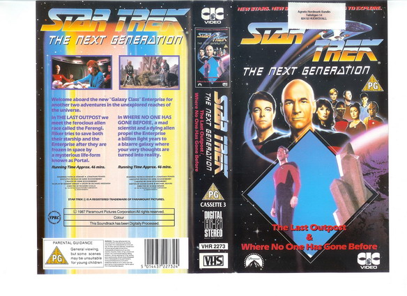 STAR TREK TNG Vol 03(VHS)(UK IMPORT)