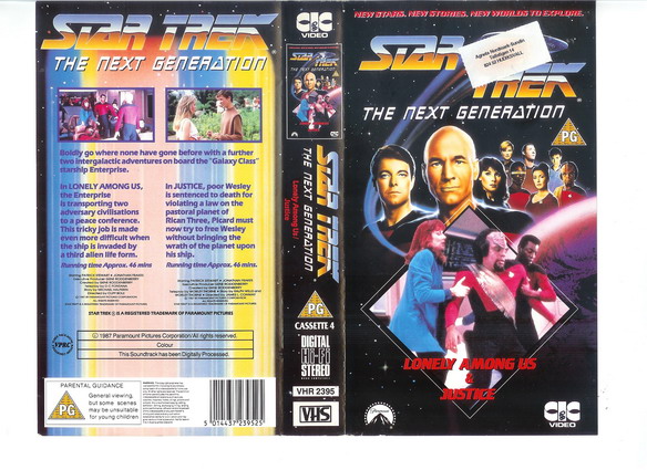 STAR TREK TNG Vol 04 (VHS)(UK-IMPORT)