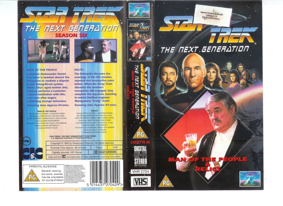 STAR TREK TNG Vol 65 (VHS)(UK-IMPORT)