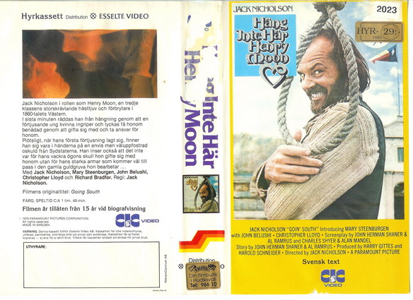11259 HÄNG INTE HÄR HENRY MOON  (VHS)