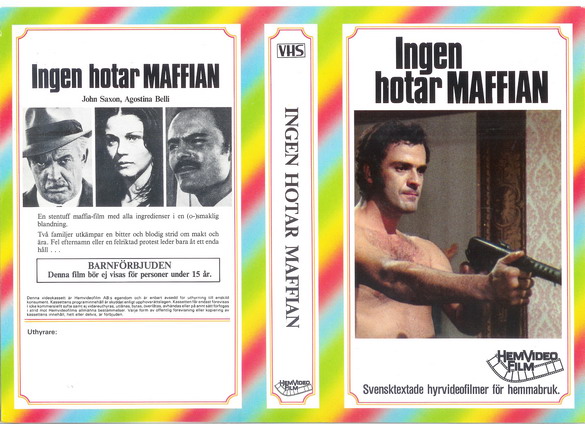 264 INGEN HOTAR MAFFIAN (VHS)