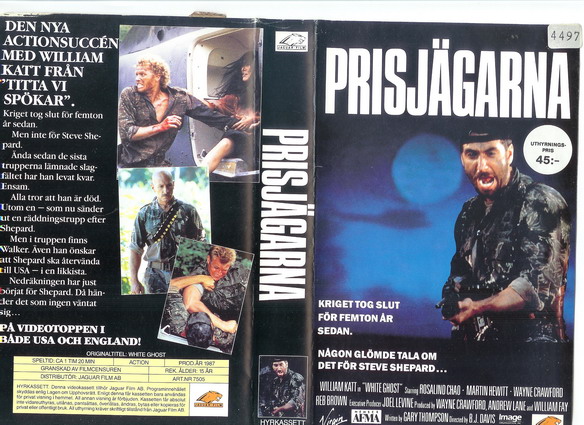 7505 PRISJÄGARNA (VHS)