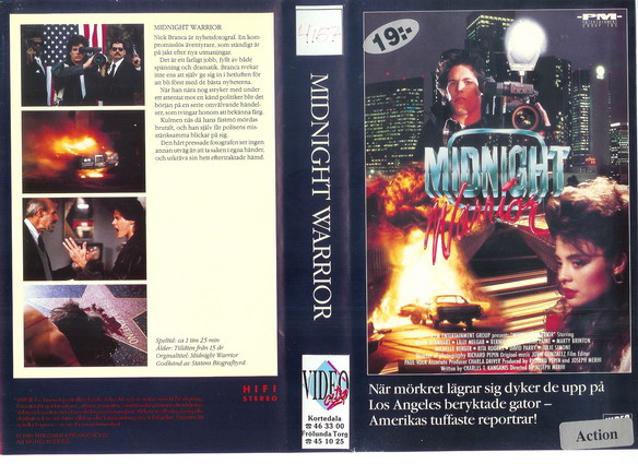 26273 MIDNIGHT WARRIOR (VHS)