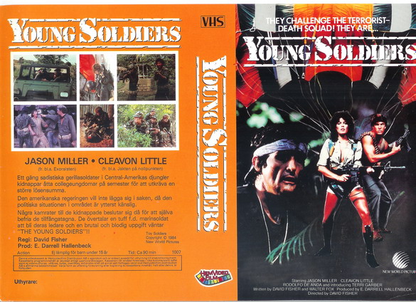 YOUNG SOLDIERS (Vhs-Omslag)