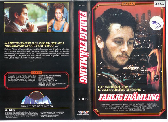 FARLIG FRÄMLING (VHS)