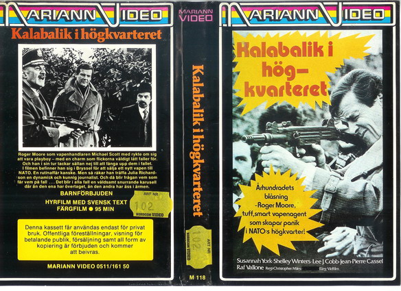 M118 KALABALIK I HÖGKVARTERET (VHS)