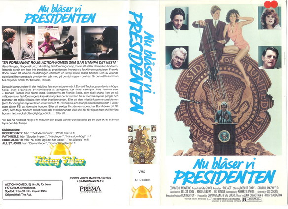 NU BLÅSER VI PRESIDENTEN (VHS)