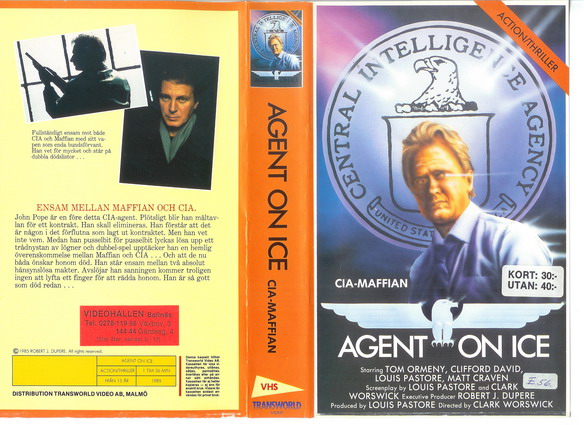 AGENT ON ICE  (VHS)