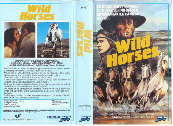 WILD HORSES (Vhs-Omslag)