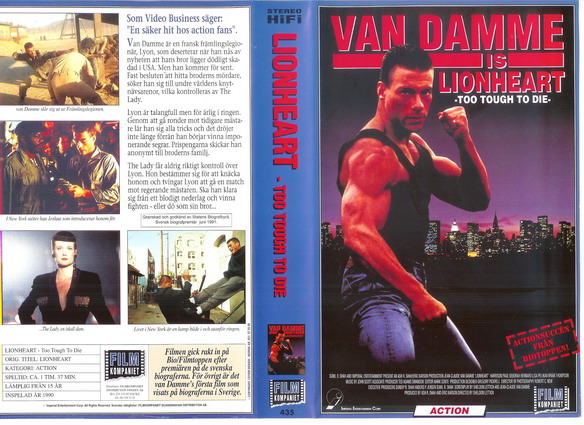 435 LIONHEART (VHS)
