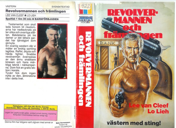 REVOLVERMANNEN OCH FRÄMLINGEN (VHS)