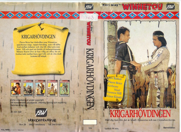 104 KRIGARHÖVDINGEN (VHS)