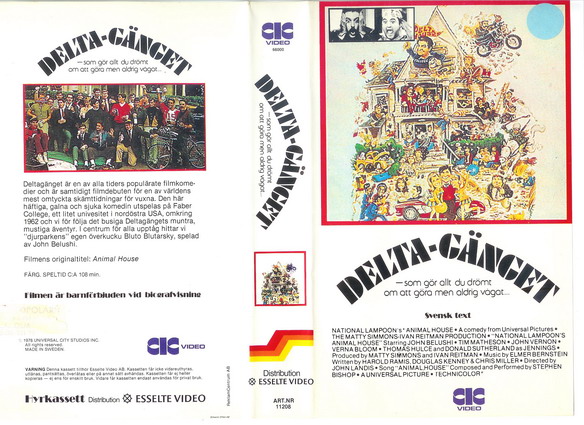11208 DELTA-GÄNGET (VHS)