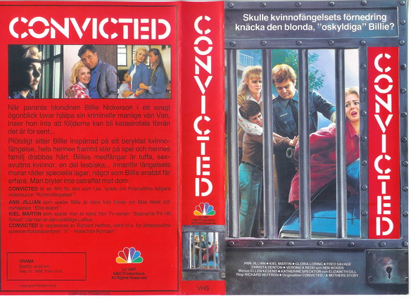 CONVICTED(vhs omslag)