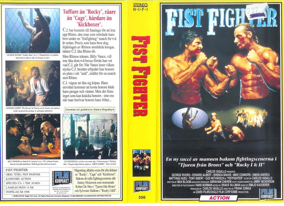 350 Fist Fighter (VHS)