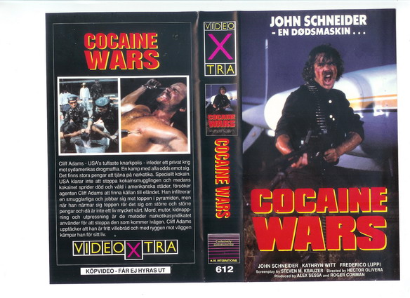 612 COCAINE WARS (VHS)