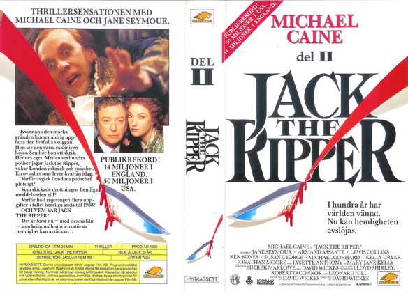 7604 JACK THE RIPPER Del 2 (VHS)