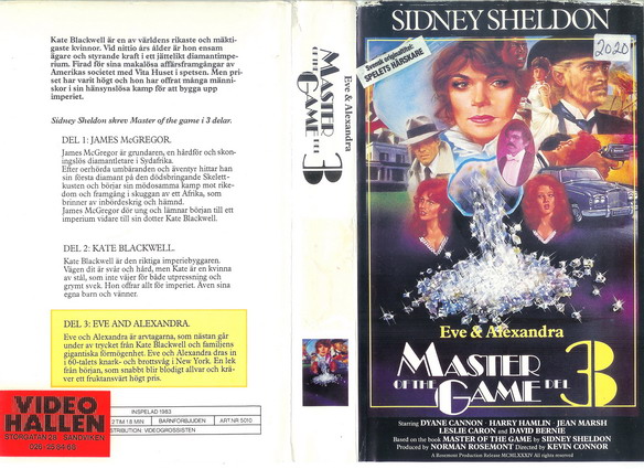 5010 MASTER OF THE GAME DEL 3 (VHS)