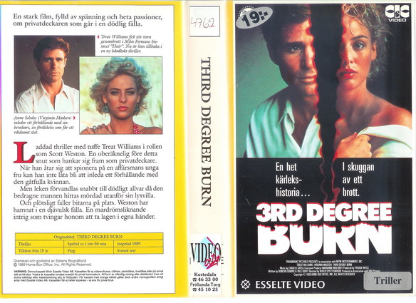 21159 THIRD DEGREE BURN  (VHS)