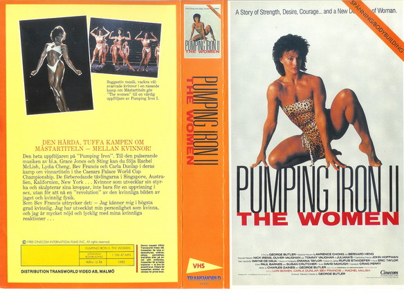 PUMPING IRON 2 (vhs-omslag)