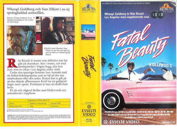 27128 FATAL BEAUTY (VHS)