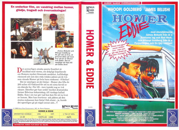 HOMER & EDDIE (VHS)