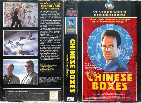 CHINESE BOXES (vhs-omslag)
