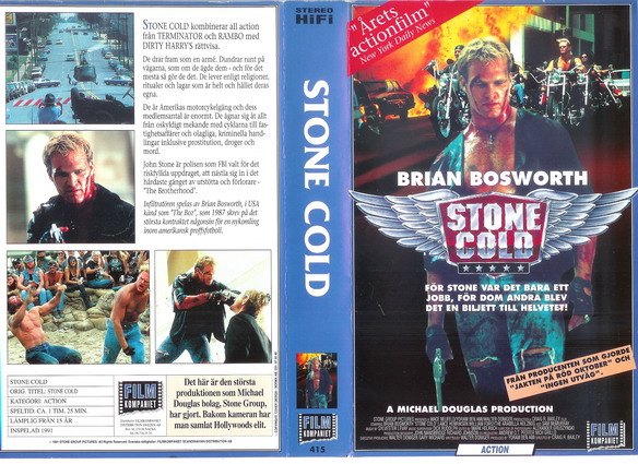 415 Stone Cold (VHS)