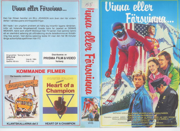 VINNA ELLER FÖRSVINNA (VHS)