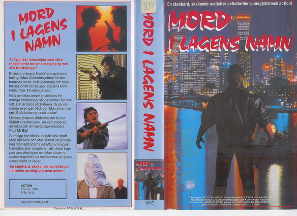MORD I LAGENS NAMN (VHS)