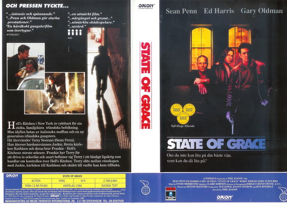 STATE OF GRACE (VHS)