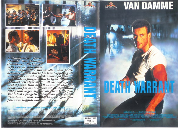 52170 DEATH WARRANT (VHS)