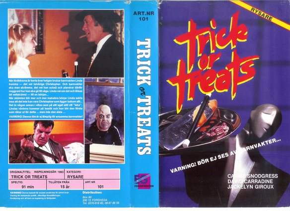 101 TRICK OR TREATS (VHS)