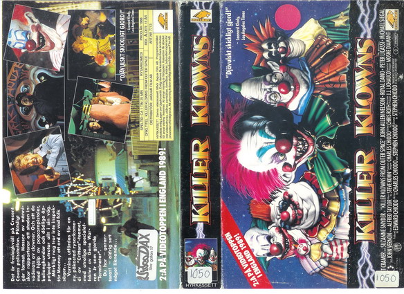 7713 KILLER KLOWNS (VHS)